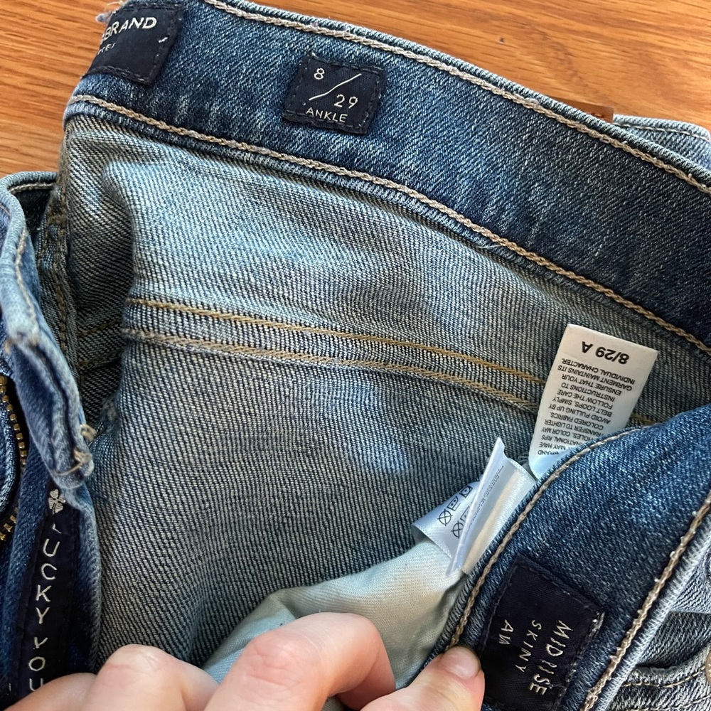 Mid rise Skinny size 8 Lucky Brand Jeans